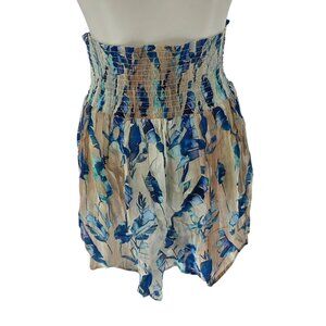 Floral Smocked High-Waist Skirt By 11UpTown S